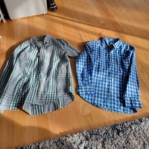 Gap boys button downs sz 8 nwt